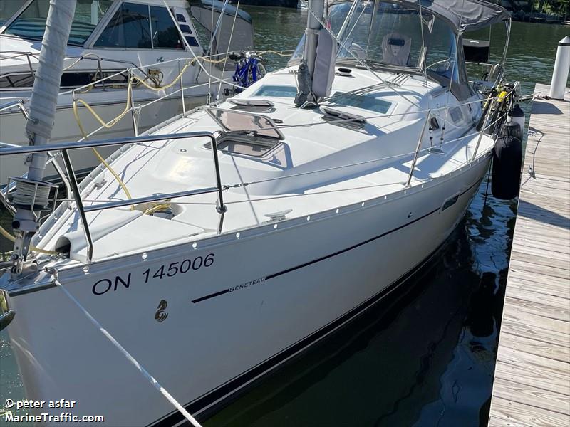 footloose (Sailing vessel) - IMO , MMSI 316015494 under the flag of Canada