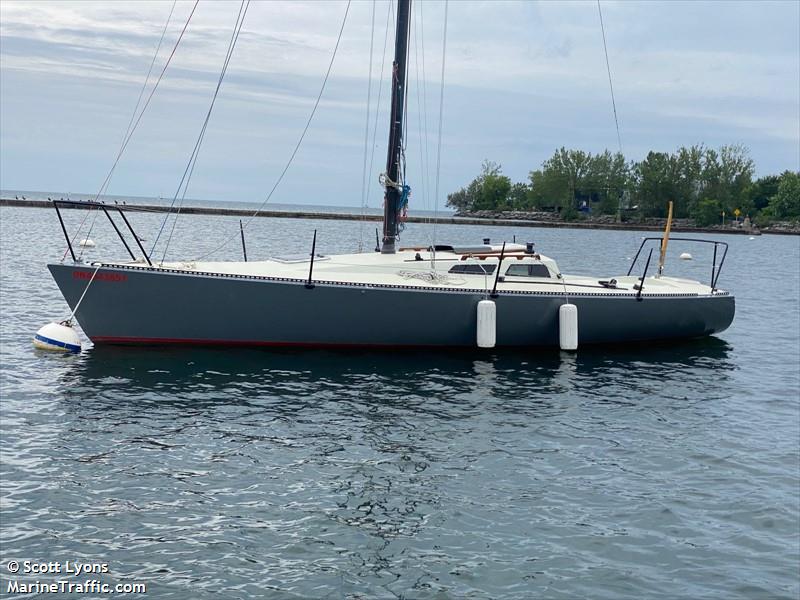 sv boom (Pleasure craft) - IMO , MMSI 316036709 under the flag of Canada