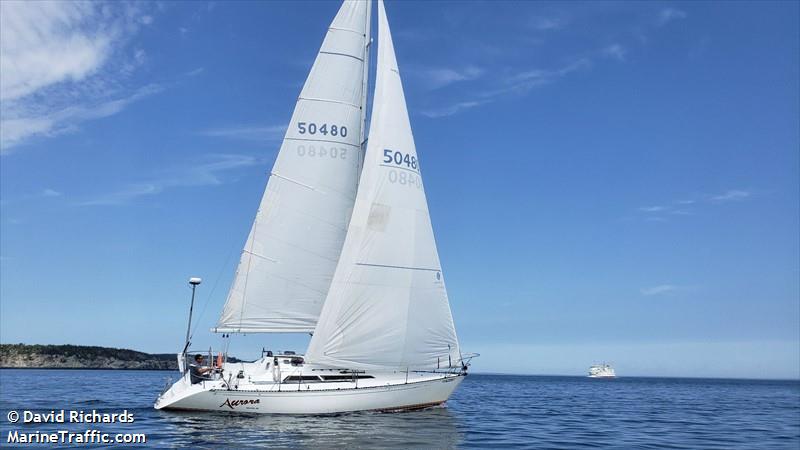 aurora (Sailing vessel) - IMO , MMSI 316040008 under the flag of Canada