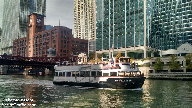 ft dearborn (Passenger ship) - IMO , MMSI 367197480, Call Sign WDJ8608 under the flag of United States (USA)