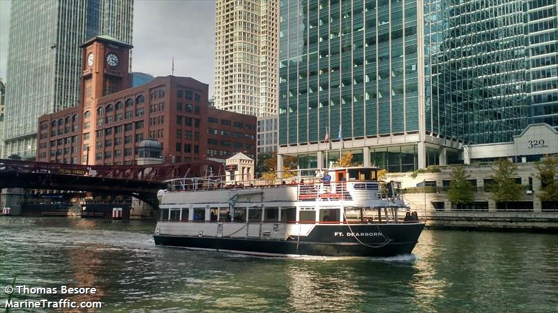 ft dearborn (Passenger ship) - IMO , MMSI 367197480, Call Sign WDJ8608 under the flag of United States (USA)