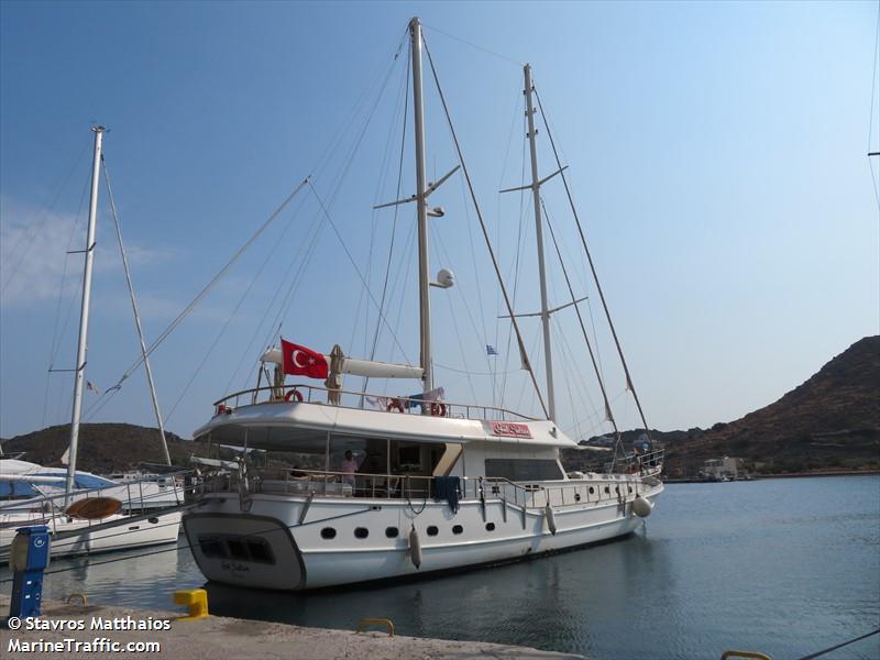 gul sultan (Pleasure craft) - IMO , MMSI 518100249, Call Sign E5U3185 under the flag of Cook Islands