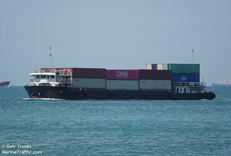 sri suree (Container Ship) - IMO 1046374, MMSI 567003220, Call Sign HSB9137 under the flag of Thailand