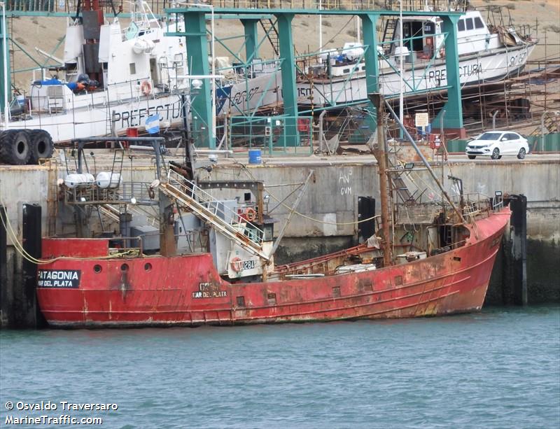 patagonia (Fishing vessel) - IMO , MMSI 701000803, Call Sign LW 3611 under the flag of Argentina
