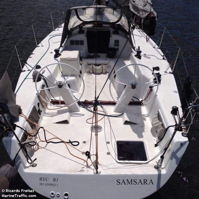 sansara (Sailing vessel) - IMO , MMSI 710000319, Call Sign PP7844 under the flag of Brazil