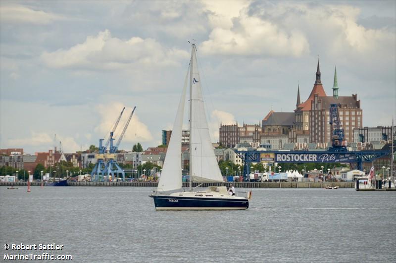 sy tolosa (Pleasure craft) - IMO , MMSI 211819730, Call Sign DC9088 under the flag of Germany