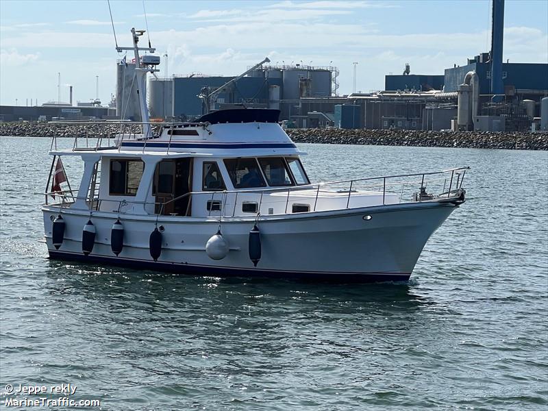 jenny (Pleasure craft) - IMO , MMSI 219020920, Call Sign XPE7265 under the flag of Denmark