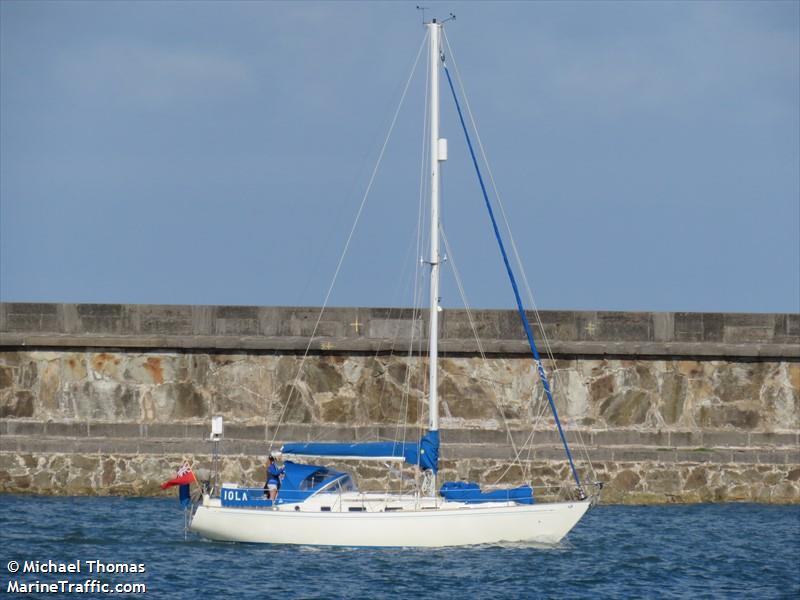 iola (Pleasure craft) - IMO , MMSI 232042749, Call Sign MLUO5 under the flag of United Kingdom (UK)