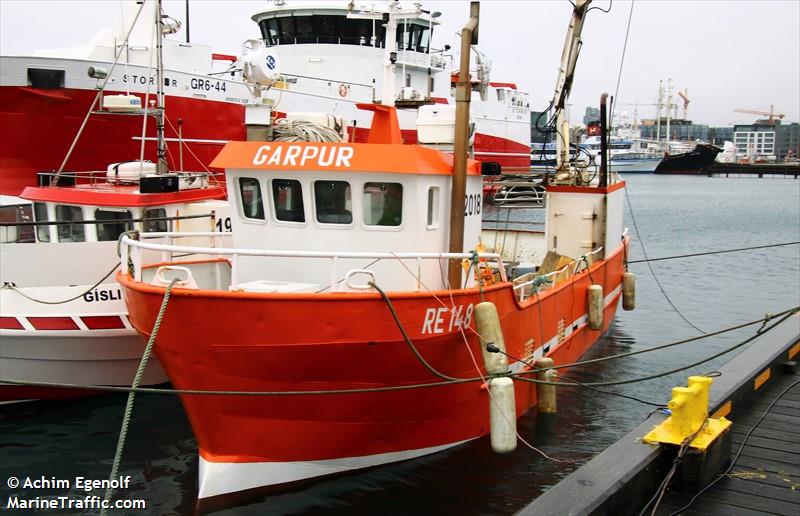 garpur (Fishing vessel) - IMO , MMSI 251184110, Call Sign 2018 under the flag of Iceland