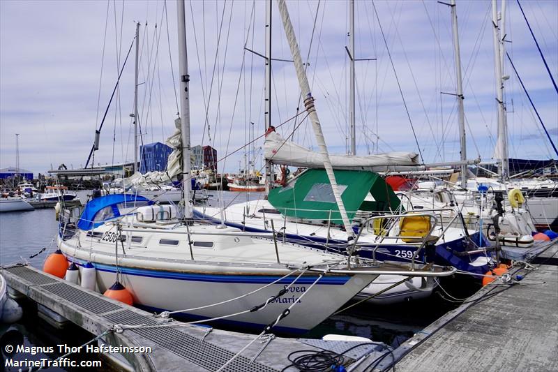 svea maria (Pleasure craft) - IMO , MMSI 251487340, Call Sign 2506 under the flag of Iceland