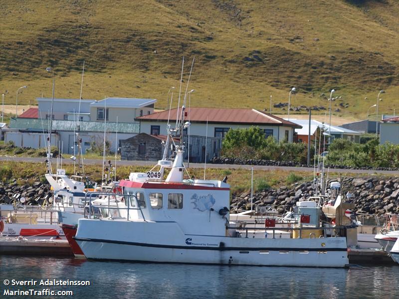 arni sigurpals (Fishing vessel) - IMO , MMSI 251525540, Call Sign 2049 under the flag of Iceland