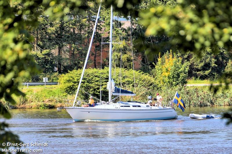 frigga (Pleasure craft) - IMO , MMSI 265806750, Call Sign SF5614 under the flag of Sweden