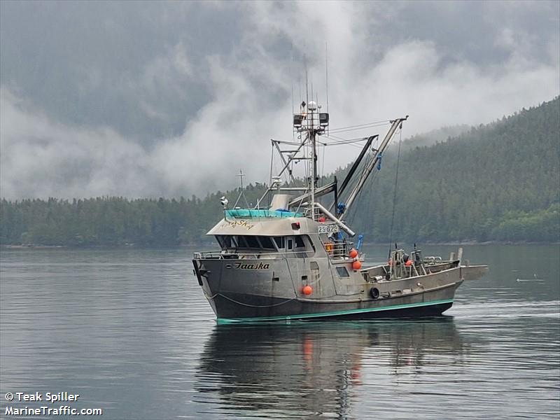 taaska (Fishing vessel) - IMO , MMSI 316011245 under the flag of Canada