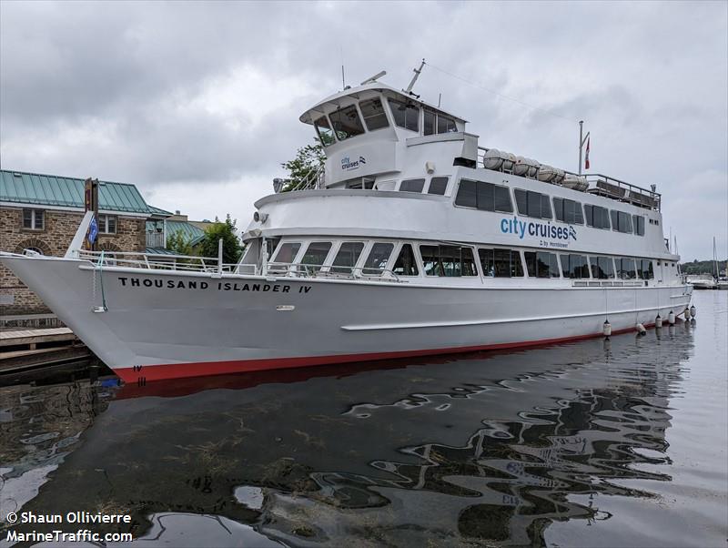 thousand islander iv (Passenger Ship) - IMO 7947984, MMSI 316048073, Call Sign VA3436 under the flag of Canada