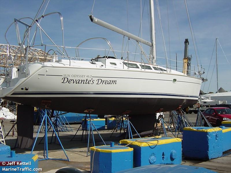 devantes dream (Sailing vessel) - IMO , MMSI 338175351 under the flag of USA