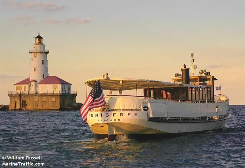 innisfree (Passenger ship) - IMO , MMSI 366912650, Call Sign WDB5713 under the flag of United States (USA)