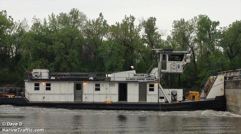 william c (Towing vessel) - IMO , MMSI 367396130, Call Sign WDE7670 under the flag of United States (USA)