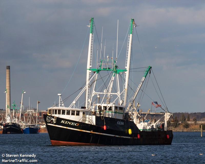 kineo (Fishing vessel) - IMO , MMSI 368116030, Call Sign WDL2851 under the flag of United States (USA)