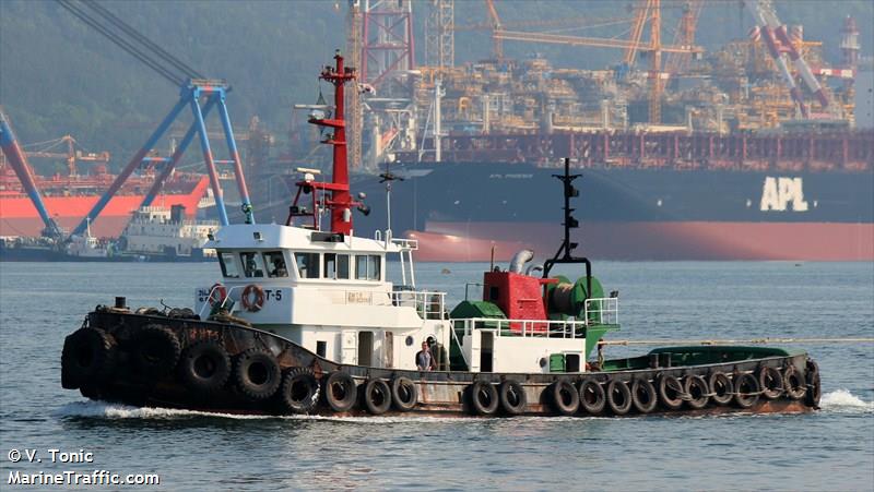 keum oh t5 (Tug) - IMO , MMSI 440009900, Call Sign 922068 under the flag of Korea