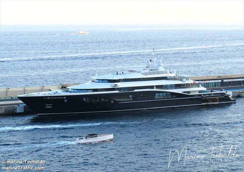 carinthia vii (Yacht) - IMO 8994001, MMSI 538071886, Call Sign V7A6059 under the flag of Marshall Islands