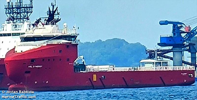 asl synergy (Offshore Support Vessel) - IMO 9685994, MMSI 577614000, Call Sign YJXP9 under the flag of Vanuatu
