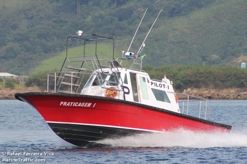 pilot boat i (Pilot) - IMO , MMSI 710013230, Call Sign PP7732 under the flag of Brazil