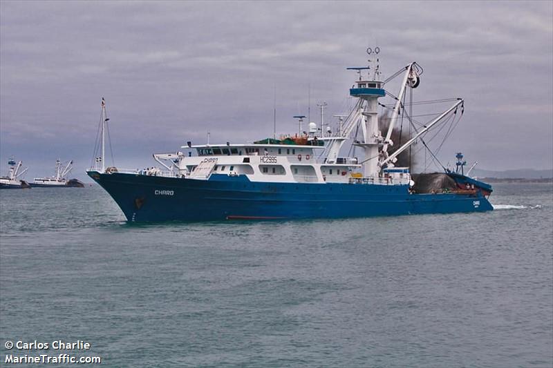 charo (Fishing Vessel) - IMO 8107646, MMSI 735057564, Call Sign HC2995 under the flag of Ecuador