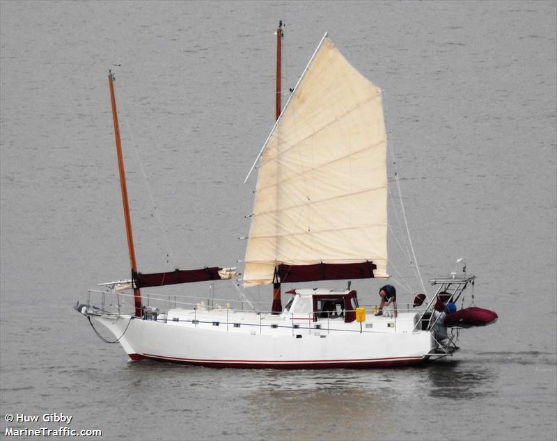 ruffles spray (Sailing vessel) - IMO , MMSI 235003433, Call Sign ZNYQ4 under the flag of United Kingdom (UK)