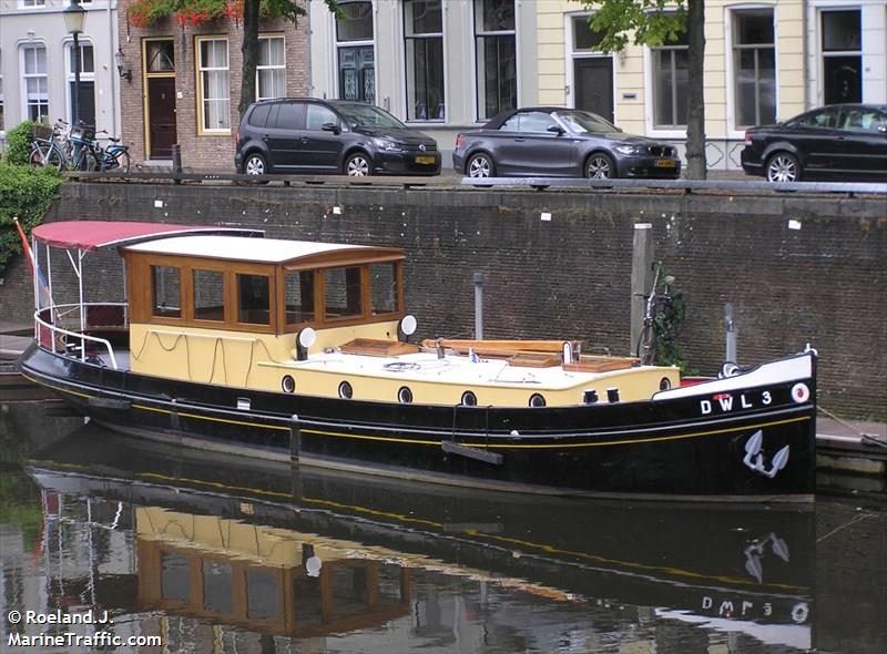 dwl3 (Pleasure craft) - IMO , MMSI 244700778, Call Sign PD5507 under the flag of Netherlands