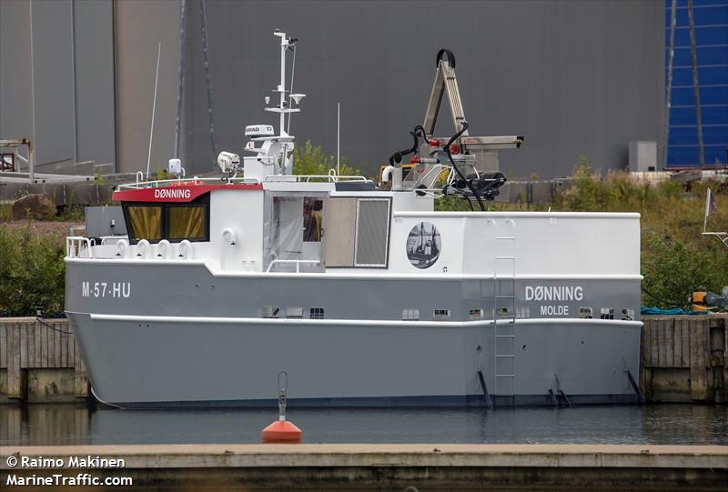 donning (Fishing vessel) - IMO , MMSI 259020920, Call Sign LF7581 under the flag of Norway
