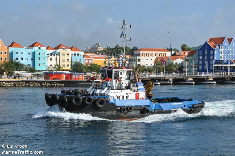 ktk barakuda (Tug) - IMO 9550498, MMSI 306061000, Call Sign PJDA under the flag of Curacao