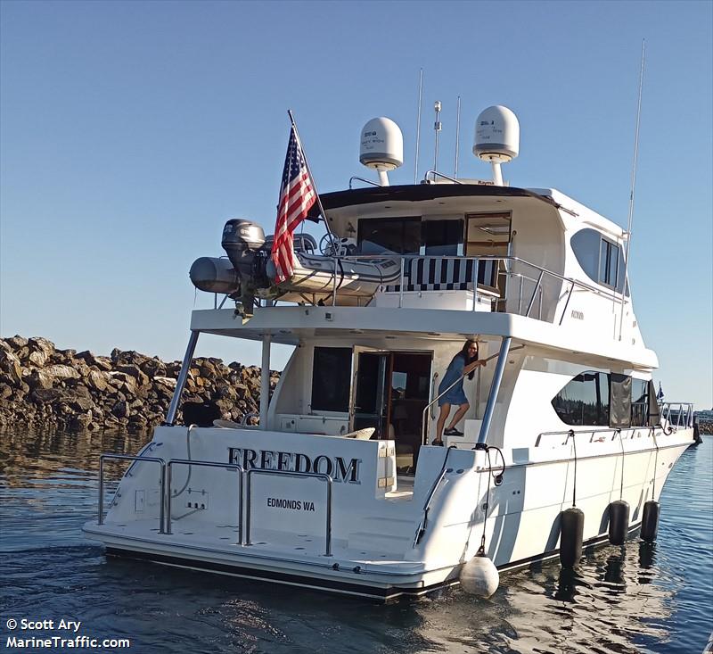 freedom ii (Pleasure craft) - IMO , MMSI 368263570 under the flag of United States (USA)