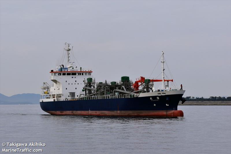 yuusei (Powder Carrier) - IMO 1014321, MMSI 431021902, Call Sign JD5276 under the flag of Japan