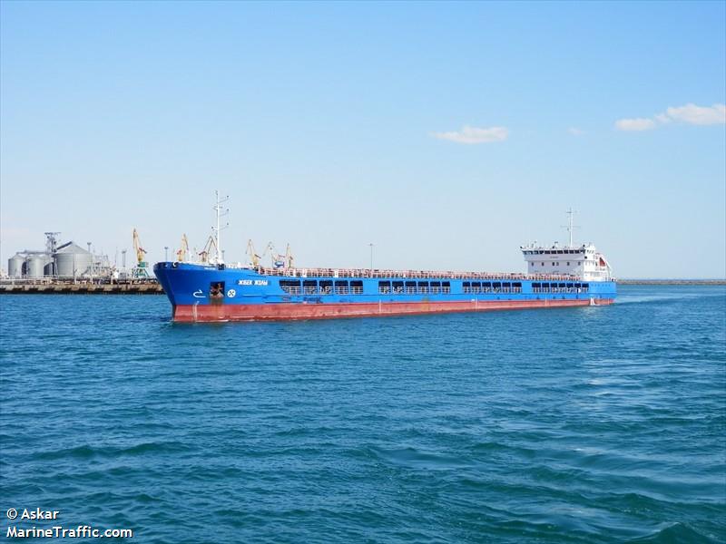 zhibek zholy (General Cargo Ship) - IMO 9598880, MMSI 436000362, Call Sign UNIJ under the flag of Kazakhstan