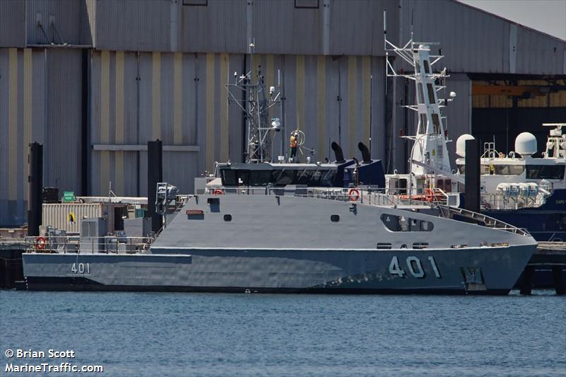 rfns savenaca (Patrol Vessel) - IMO 4734154, MMSI 520349000, Call Sign 3DPV under the flag of Fiji