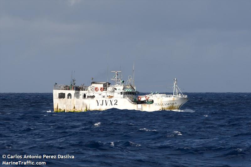 tuna lane no1 (Fishing vessel) - IMO , MMSI 576660000, Call Sign YJVX2 under the flag of Vanuatu