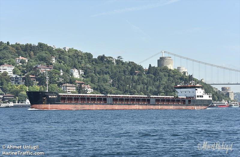 balkan 1 (General Cargo Ship) - IMO 9481908, MMSI 613539900, Call Sign TJM5195 under the flag of Cameroon