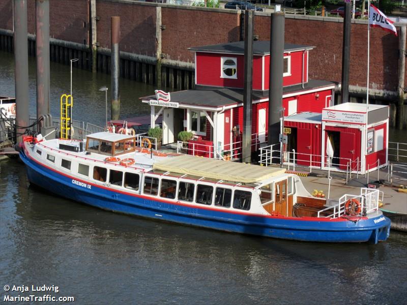 cremon ix (Passenger ship) - IMO , MMSI 211468950, Call Sign DC2084 under the flag of Germany