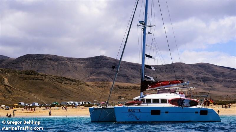 bulette (Sailing vessel) - IMO , MMSI 218023410, Call Sign DK9266 under the flag of Germany