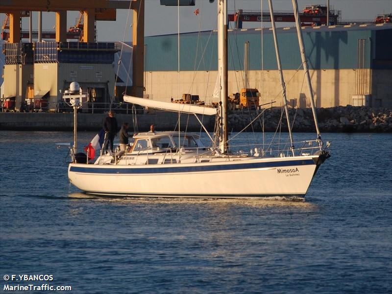 mimosaa (Pleasure craft) - IMO , MMSI 228186320, Call Sign FAK5378 under the flag of France
