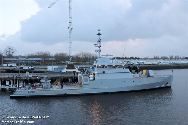 cayor (Other type) - IMO , MMSI 228453600, Call Sign FMXK under the flag of France
