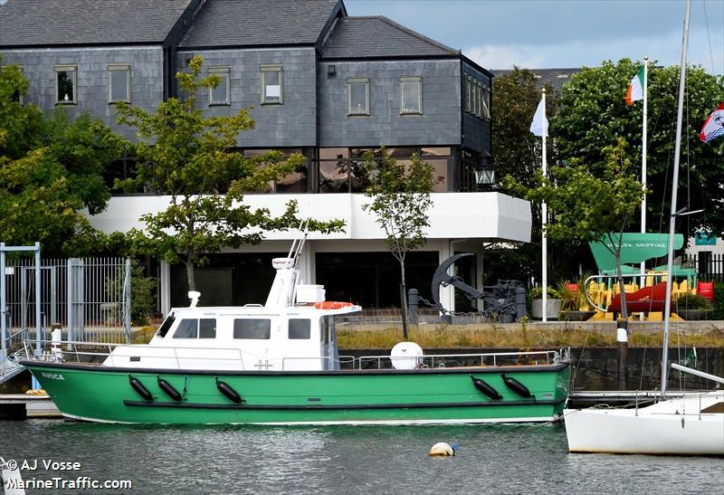 avoca (Pleasure craft) - IMO , MMSI 250005477, Call Sign EIUZ7 under the flag of Ireland