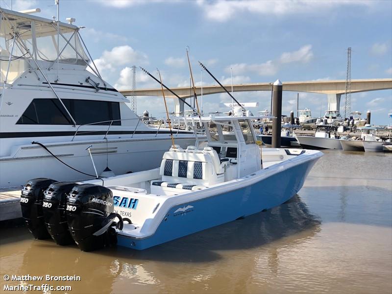 woosah (Pleasure craft) - IMO , MMSI 338340072 under the flag of USA