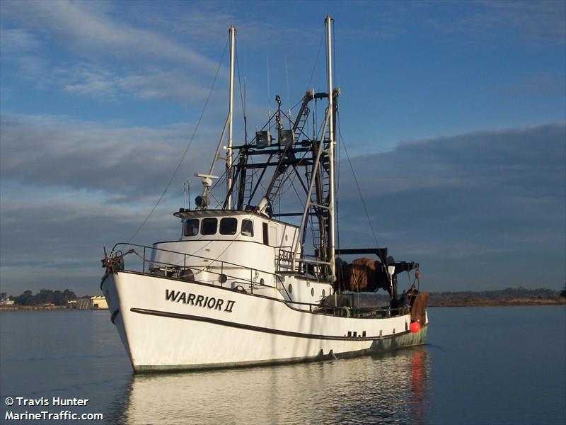 warrior ii (Fishing vessel) - IMO , MMSI 367145530, Call Sign WDD4501 under the flag of United States (USA)