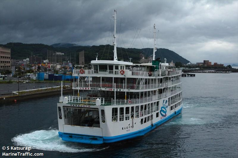 sakurajimamaru no.16 (Passenger ship) - IMO , MMSI 431000649, Call Sign JM6565 under the flag of Japan