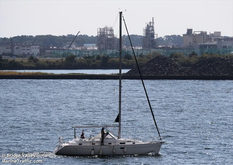 all right 4 (Sailing vessel) - IMO , MMSI 431015267 under the flag of Japan