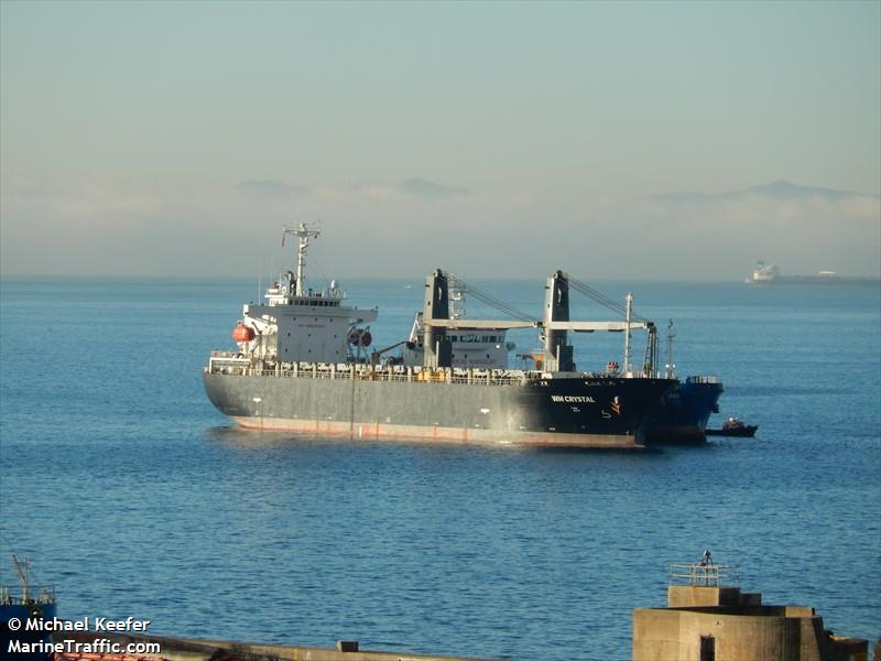 wm crystal (General Cargo Ship) - IMO 9660152, MMSI 538010720, Call Sign V7A7318 under the flag of Marshall Islands