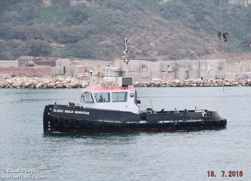 badji mokhtar ii (Passenger Ship) - IMO 9623037, MMSI 605056210, Call Sign 7TEY under the flag of Algeria