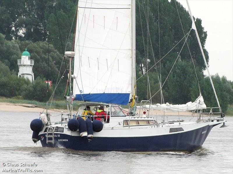 marama iii (Sailing vessel) - IMO , MMSI 211329490