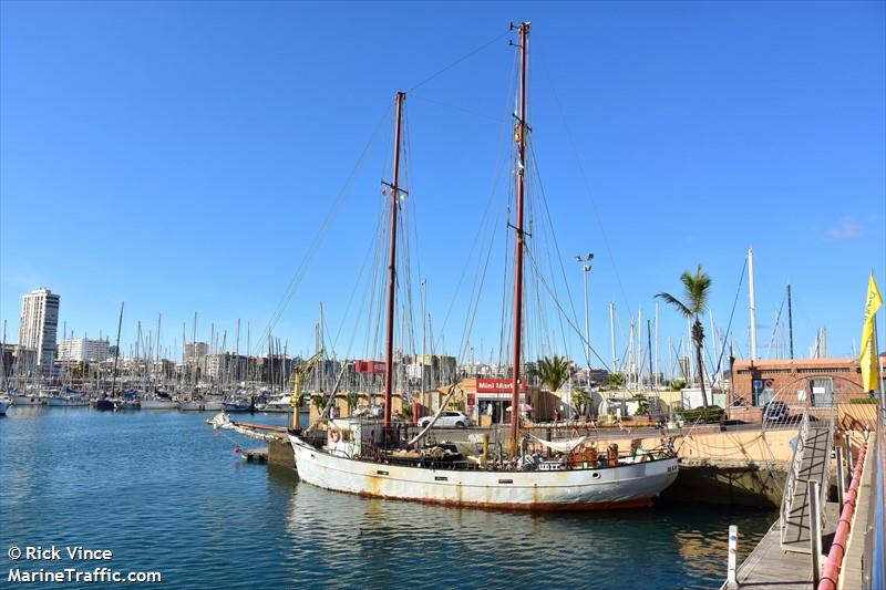 neptun (Sailing vessel) - IMO , MMSI 219032574, Call Sign OUNU under the flag of Denmark